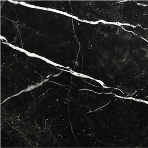 Cheap Price Polished Nero Marquina Marble Big Slabs & Tiles