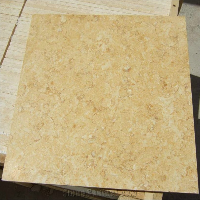 Polished Dark Egyptian Beige Marble Slabs for Floor Tiles and Wall Tiles