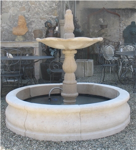 White Marble Granite Fountains Garden Water Features