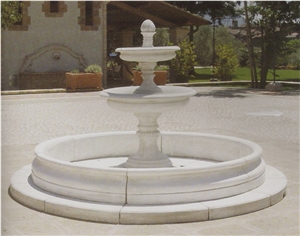 White Marble Pool Surround Fountains Garden Ornaments