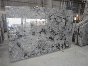 Chinese Wolf Grey Marble Slabs & Tiles, Paver, Cover Flooring