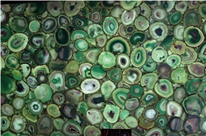 Green Agate Slab, Semi Precious Stone Panels,Semi Precious Stone Wall,Semiprecious Stone Slabs