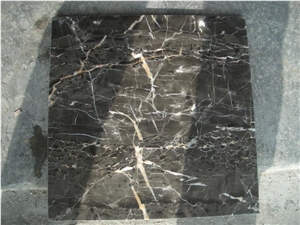 Hang Grey with Red Line Marble Slabs & Tiles, China Grey Marble
