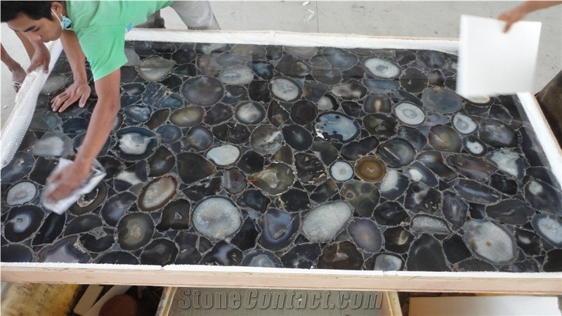 Luxury Agate Panel for Wall Decoration, Luxry Atate Slabs