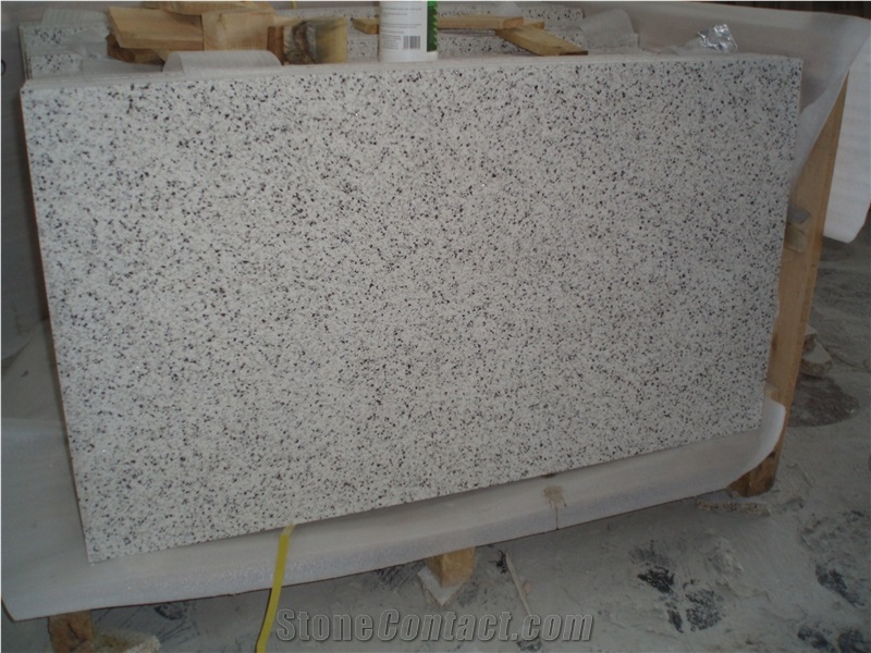 Mongolian White Granite Slabs & Tiles, China White Granite