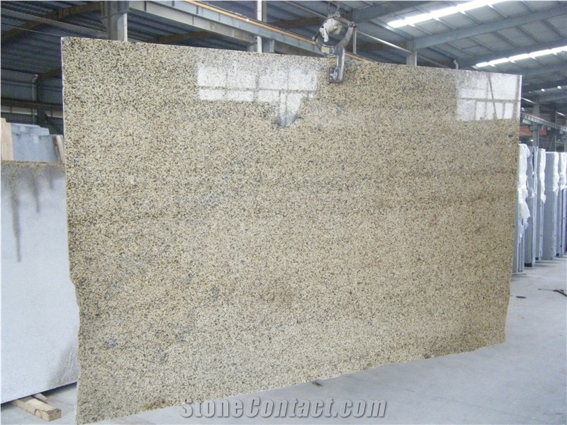 Mum Yellow Jx Granite Slabs & Tiles, China Yellow Granite