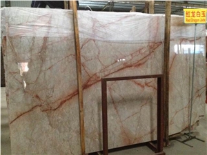 Red Dragon Jade Marble Slabs, China Red Marble
