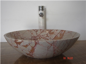 Sinks, Beige Color Sinks Marble Sinks & Basins