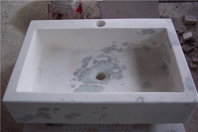 Sinks, White Color Sinks Marble Sinks & Basins