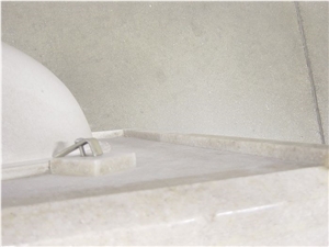 White Solid Countertop Kitchen, Solid Quartz Surface, White Quartz Stone Countertops