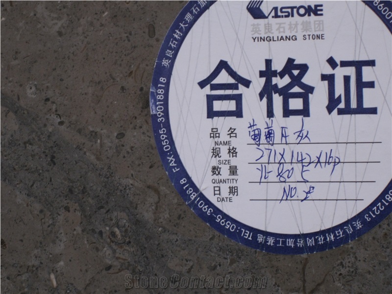 Xiamen China Portugal Grey Marble Slab Tile Paver Cover Flooring