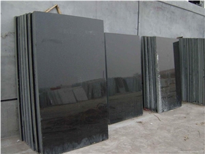 Chinese Cheap Absolute Black Granite Hebei Black China Black Tiles & Slabs