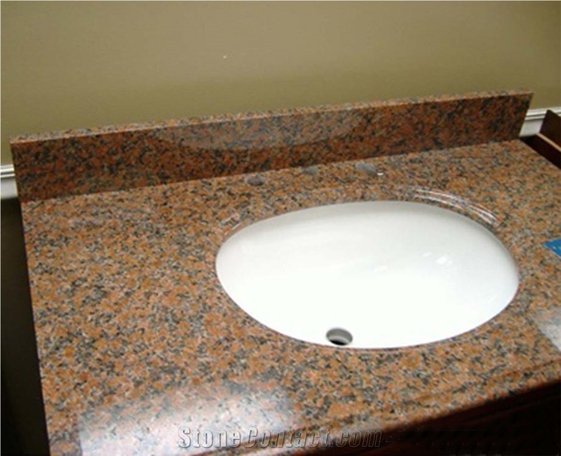 Chinese Cheap Red Granite G562 Maple Red Kitchen Countertops / Island Tops, Vanitytops