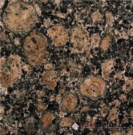 Granite Baltic Brown Solid Surface Vanity Tops