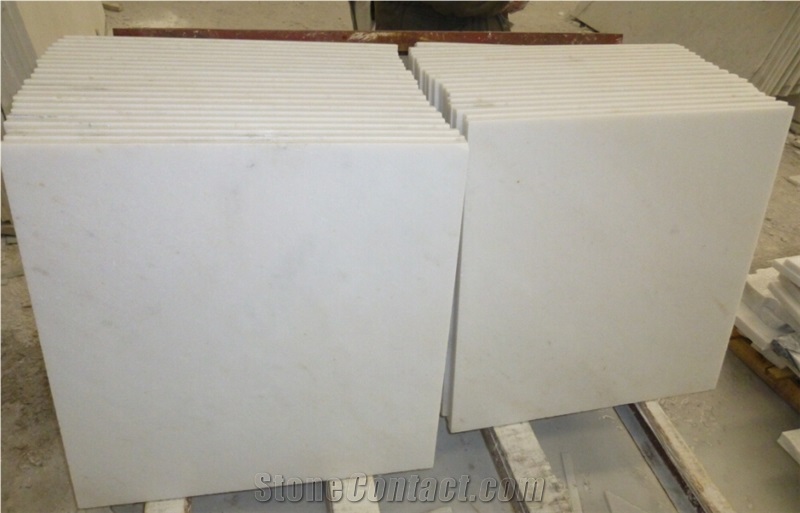 Snow White Marble Tiles & Slabs for Wall/Floor Covering Cheap White Marble Skirting, China White Marble