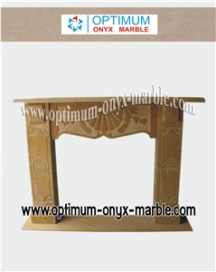 Marble Fireplaces - Indus Gold Fireplaces