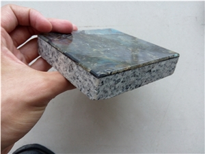 Moreroom Stone Semiprecious Stone with Granite Strong Blacking Laminated Panel