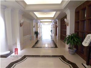 Spain Grade a Honed Surface Crema Marfil Marble Floor Covering Tiles