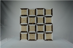 Square Floor Medallion;Laminated Panel;Marble Composite Tile