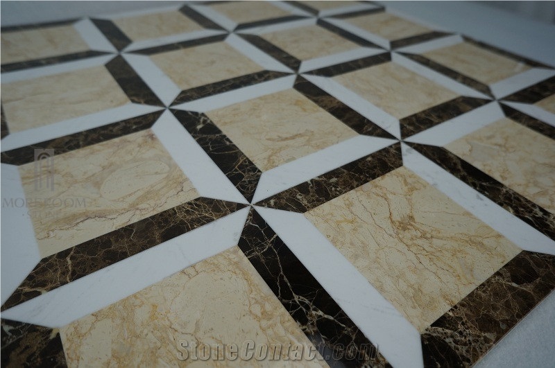Square Floor Medallion;Laminated Panel;Marble Composite Tile