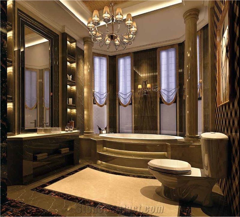 Turkey Yarisli Burdur Beige Marble Slabs & Tiles Price Marble Floor Covering Tiles Marble Skirting
