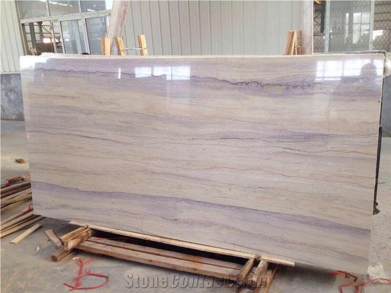 Chinese Color Wooden Marble Slabs