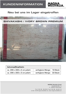 Shivakashi Granite, Ivory Brown Granite
