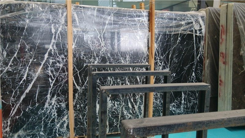 Black Levantor Marble Slab China Black Marble Tile & Slab