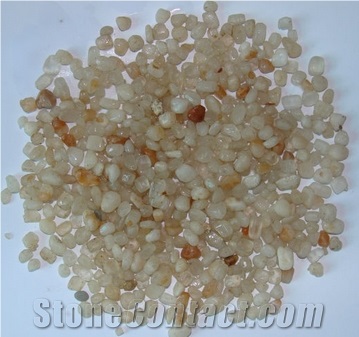 White Rice Tumbled Limestone Pebbles Stone