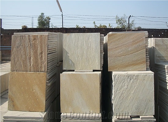 Dhari Sandstone Paving Tiles