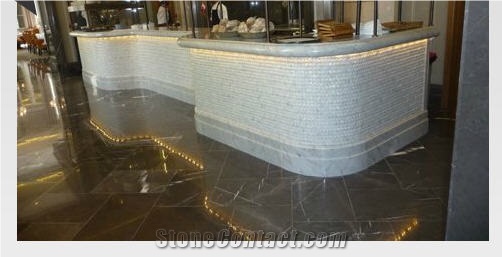 Gris Pulpis Marble Polished Flooring, Brown Marble Spain Tiles & Slabs