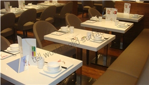 Acrylic Dining Table and Chairs,4 Seaters Dining Tables