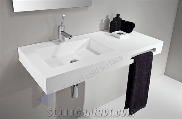 High Quality Acrylic Sinks & Basins, Manmade Stone Sinks & Basins Design for Sale