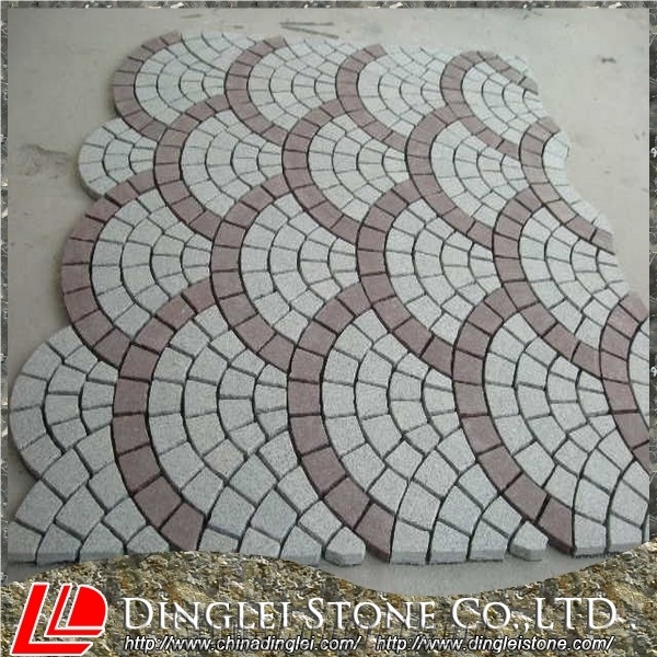 China Granite Paving Stone,Cube Stone ,Outer Floor Covering Grey ,Red Granite Paver Stone,Landscaping Cube Stone