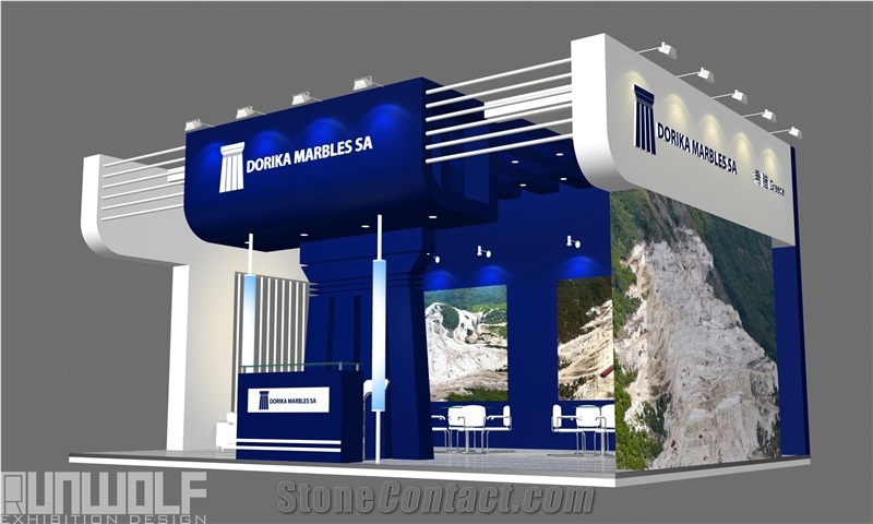 Booth Design and Fabrication for Stone Fair
