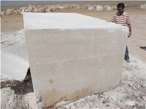 Karaman Light Travertine Blocks From Own Quarry