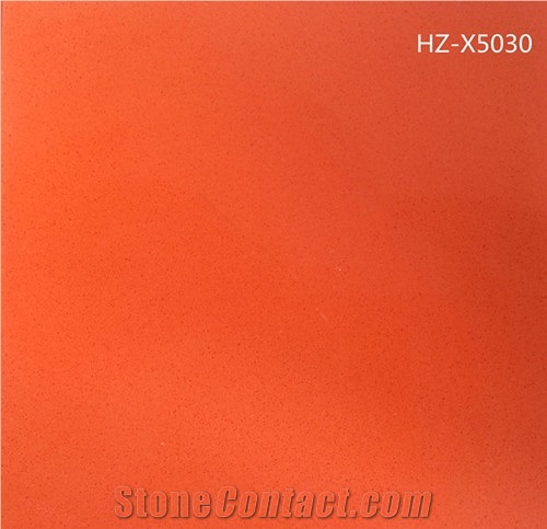 Artificial Stone Red Quartz Stone Slabs & Tiles, Composite Compound Quartz Stone