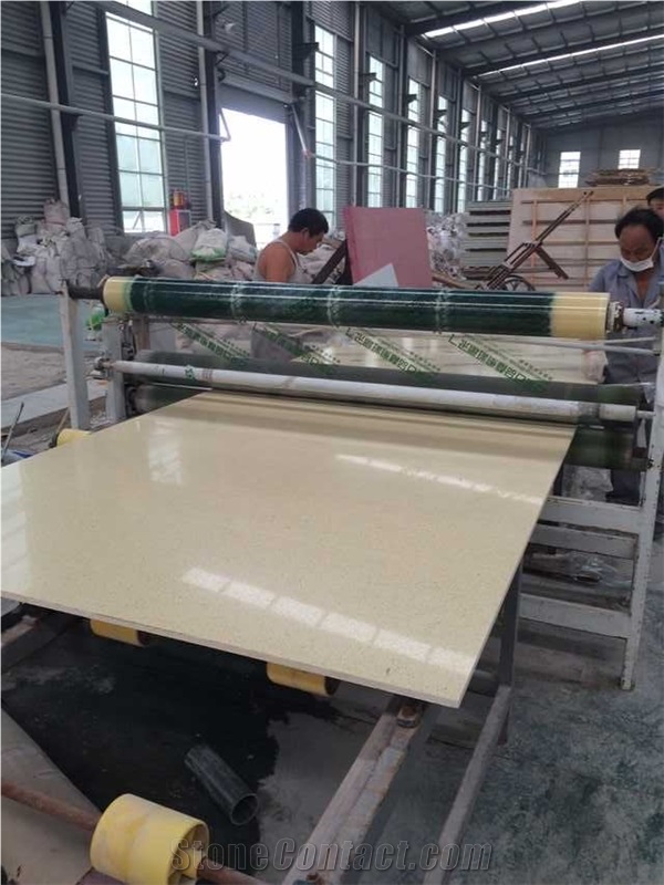 Polished Artificial Quartz Stone Slabs Artificial Surfaces Manufacturer