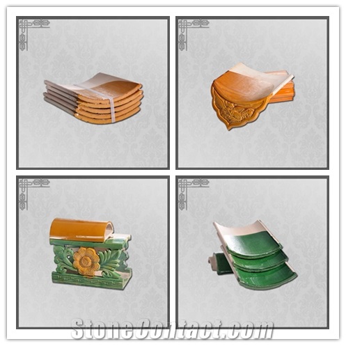 Chinese Roof Tile for Ancient Buildings Roof Materials