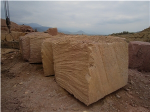 Felsite Block (Yellow/Pink), Ararat Yellow Felsite Block