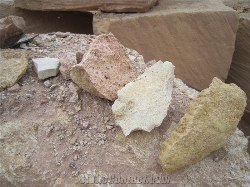 Felsite Block (Yellow/Pink), Ararat Yellow Felsite Block