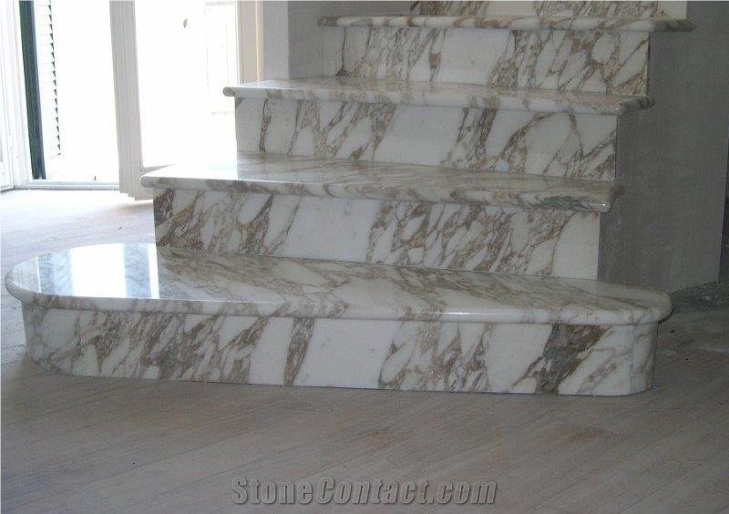 Calacatta Marble Stairs