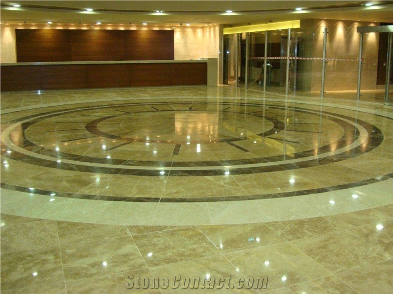 Polished Emperador Light Marble Tiles, 18x18 Marble Granite Kitchen Floor Tile- Emperador Dark/Light, Light Emperador, Light Brown Marble Ns-M3/D07