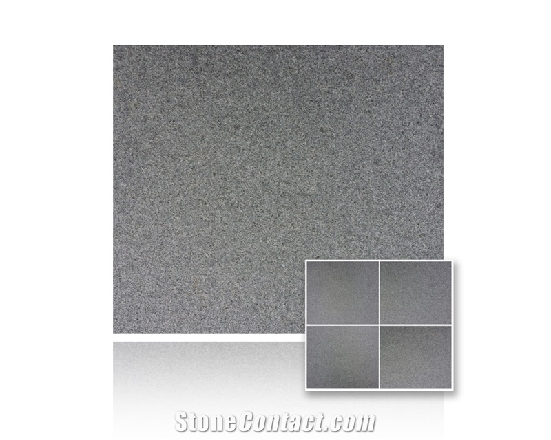 Granite G654 Padang Dark Flamed 40x40x3, Grey Granite Tiles & Slabs China