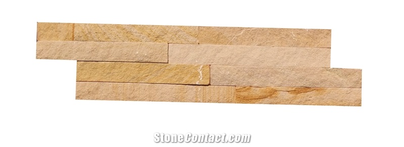 Sandstone Yellow Feature Wall Cladding Panel
