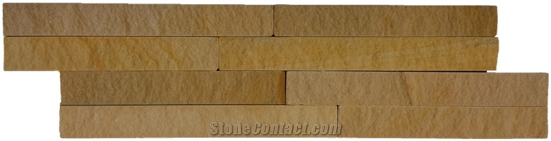 Sandstone Yellow Feature Wall Cladding Panel