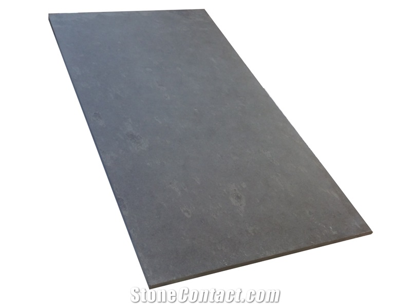 Slate Panther Black Natural 80x40x1,2 Cm, Grey Slate Brazil Tiles & Slabs, Flooring Tiles