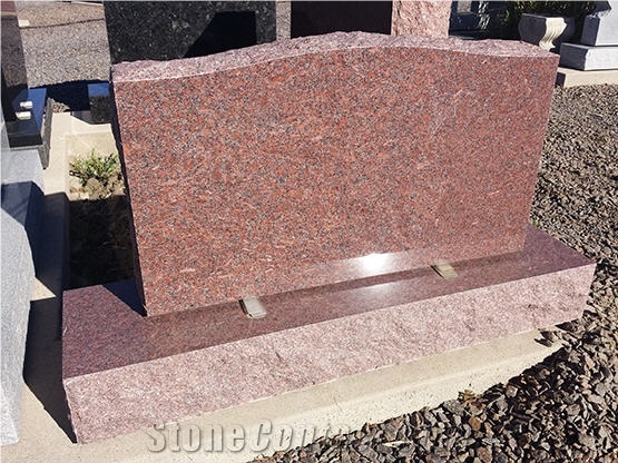 Colorado Rose Red Granite Upright Dies