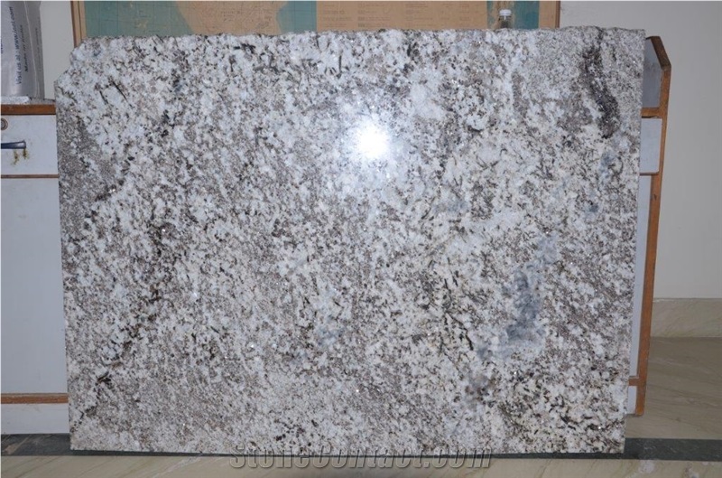 New Imperial White Granite, Colonial White Granite Slabs