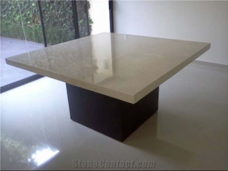 Crema Cordoba Marble Table Top